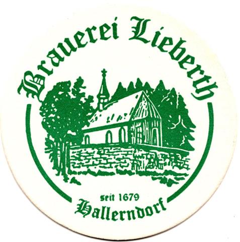 hallerndorf fo-by lieberth rund 1a (215-u seit 1679-grn) 